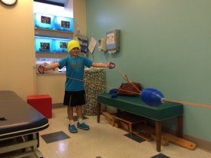 Strength testing results say Edan's strong and ready for bone marrow transplant